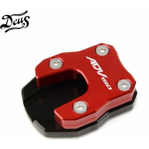 For HONDA ADV150 ADV 150 2019-2020 Motorcycle New Kickstand Sidestand Stand Extension Enlarger Pad