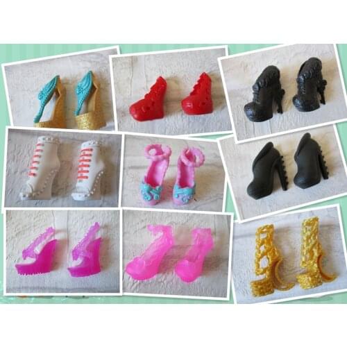 Beautiful shoes of Monster high school Shoes Doll Shoes many kinds gift for girl