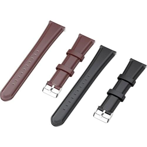 24mm Genuine Leather Watch Strap for Suunto7/9 Baro /9 /D5/Spartan Sport Wrist HR Watchband Strap