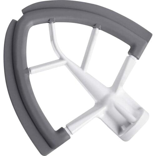 Replacement Mixer Attachments, Edge Beater for Kitchen Tilt-Head Stand Mixer, 4.5-5 Quart Flat Beater Blade