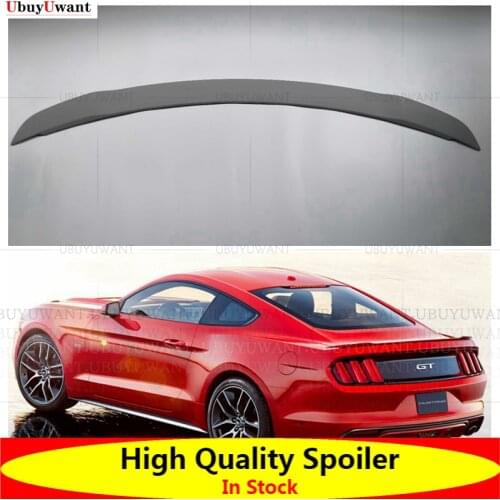 Spoiler For Ford Mustang 2015 2016 2017 2018 High Quality ABS Material High Kick Car Rear Trunk Racing Spoiler Wing Lip