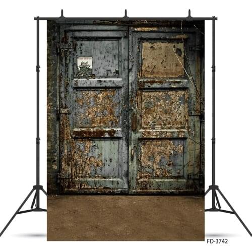 Do old retro wooden door background, models, advertising, live, childrens photography background