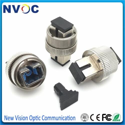 SC APC UPC Fiber Optic Variable Attenuator,SC/APC SC/UPC 0~30dB Mechanical-Type Fiber Optical Adjustable