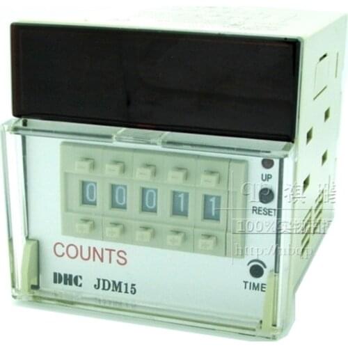 Wenzhou Dahua JDM15 counter digital display counter DC100-240V electronic preset
