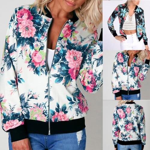 Zipper Vintage Floral Shirt Oversize Tops Work Women Blouses Sweatshirt New Fashion Female Fit Print V-Neck Shirts Mujer Blusas