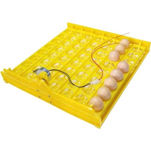 1Set 56 Eggs 7*8 Holes Incubator Turntable Chicken Duck Geese Pigeon Quail Eggs Incubator Turn Tray Poultry Incubation Equipment