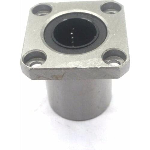 1PC Square Flange Coupling Linear Bearing 35/40mm LMK35UU LMK40UU Ball Steel Bushing Flange bearing linear for CNC