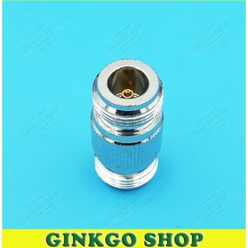 10pcs/lot N-KK N Female to N Female Dual Pass Connector RF Coaxial Connectors Convert Adapter