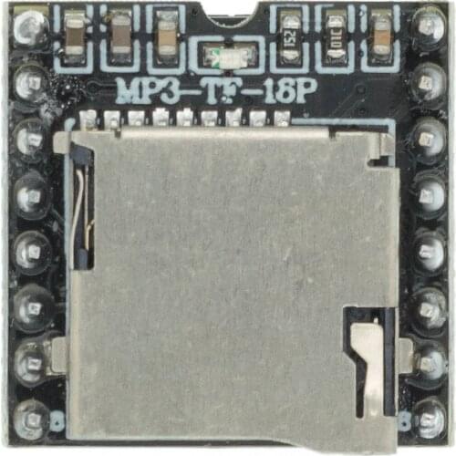 10pcs Mini MP3 Player Module TF Card U Disk Mini MP3 Player Audio Voice Module Board DF Play Wholesale