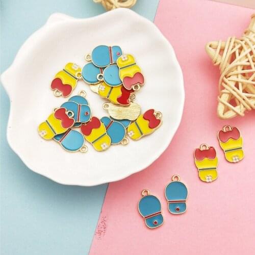 10pcs Cartoon character jingle cat alloy Charms Pendants for Decoration Bracelets Necklace Earring KeyChain Jewelry Making