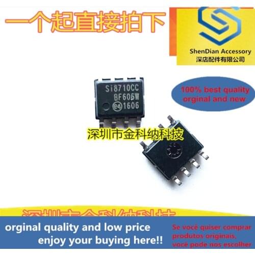 10pcs only orginal new SI8710CC SI8710CC-B-2S S18710CC SMD SOP8 pin 3.75KV photoelectric input