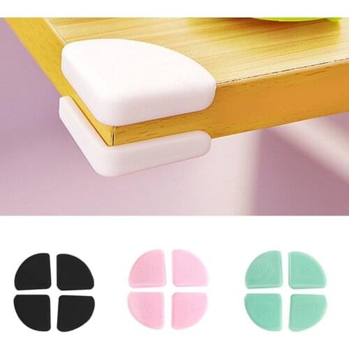 12Pcs Child Safety Table Corner Protector Baby Silicone Anticollision Edge Corner Guard Furniture Protection Corner Cover