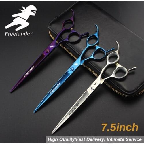7.5 inch pet grooming kit hairdressing dog scissors set high class pet scissors hair care & styling