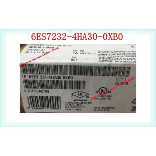 6ES7232-4HA30-0XB0 6ES7231-4HF32-0XB0 6ES7232-4HD32-0XB0 SIMATIC S7-1200 Analog Output New Original PLC In Stock