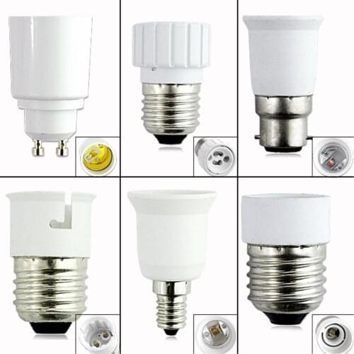 TSLEEN Promotion! 1PC Anti-Burning Material 27 Lamp Holder E27 To E14 LED Light Bulb Adapter Converter Lamp Holder