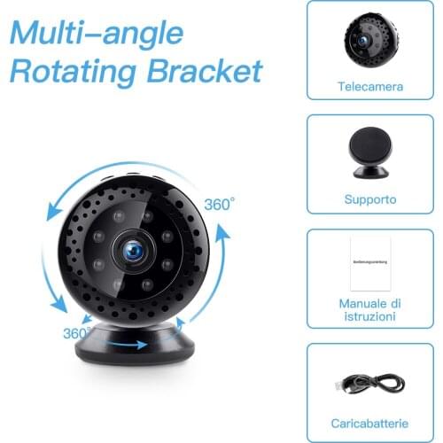 2MP 1080P Wireless WIFI IP Camera Two Way Intercom 140 Degree Wide Angle Home Security CCTV Camera Baby Monitor