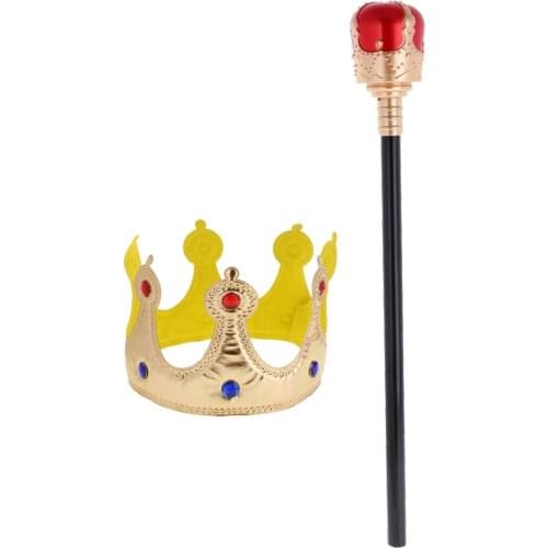 Royal Scepter Kids Child Fairy Tale Costume Accessories Party Gift