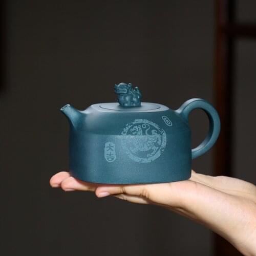 Yixing Teapot Handmade Dragon Kung Fu Teaware Send Gift Box