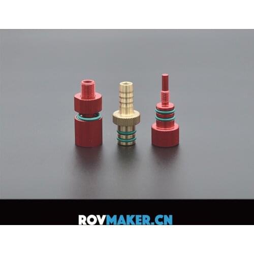 ROVMAKER M8 air tightness test nozzle airtightness test vacuum test air tightness threaded screw