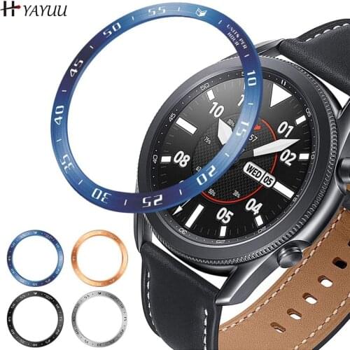 YAYUU Bezel Ring for Samsung Galaxy Watch 3 41mm 45mm Crystal Bling Bezel Ring Cover Protector for Galaxy Watch 3 Accessory