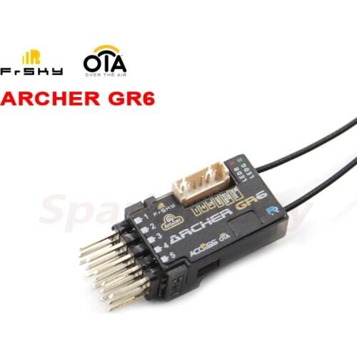 FrSky 2.4GHz ARCHER GR6 OTA ACCESS Receiver Receptor 6 PWM channel SBUS S.Port / F.Port Full Range With Telemetry For RC Models