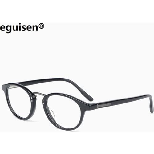 Width-140 Retro Acetate full rimless computer goggles myopia optical brand men glasses frames women eyewear glasses oculos