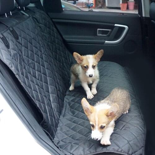 Dog Car Seat Cover anti slip Mesh Waterproof Pet Carrier Car Rear Back Seat Mat Scratchproof Hammock Cushion Protector case