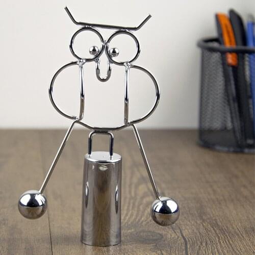 Balance Art Science Owl Shaped Psychology Tumbler Pendulum Toy Tabletop