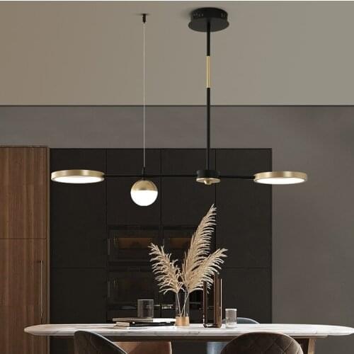 Led branch chandelier modern luster long chandelier used in indoor bar, restaurant, kitchen, coffee shop, office and study