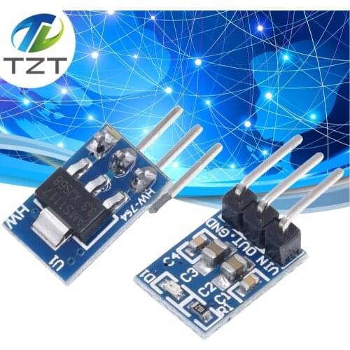 High Quality 5V to 3.3V For DC-DC Step-Down Power Supply Buck Module AMS1117 LDO 800MA FOR ARDUINO