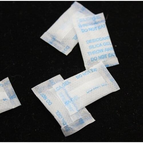1000pcs bags Silica gel sack desiccant 33*20mm Food Storage Moisture Absorber Sachets For Dry Goods 0.5gram jewelry packaging