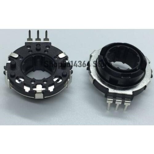 4pcs DC5V Encoder Hollow Shaft Encoder EC25-20 20 Position Pulse Potentiometer 360 Degree Rotary Encoder Switch