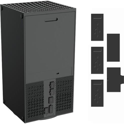 7in1 kit Dust Proof Cover Anti-dust Silicone Plugs Protector For Xbox Series X Game Accessories