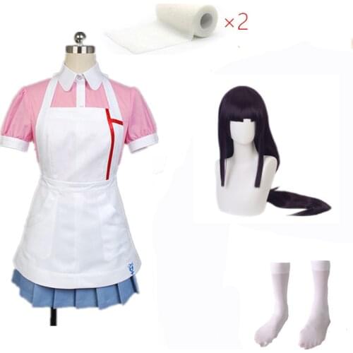 Dangan Ronpa 2 Mikan Tsumiki Cosplay Costume