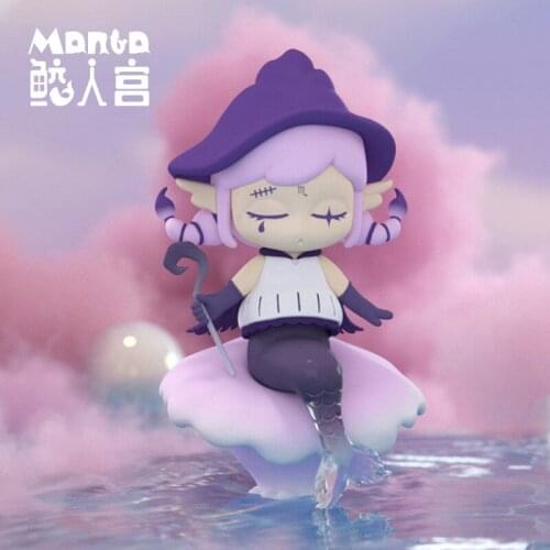Cute Anime Figure Gift Surprise Box Original MantaEddie Mermaid Twelve Stars Series Blind Box Toys Model Random Style