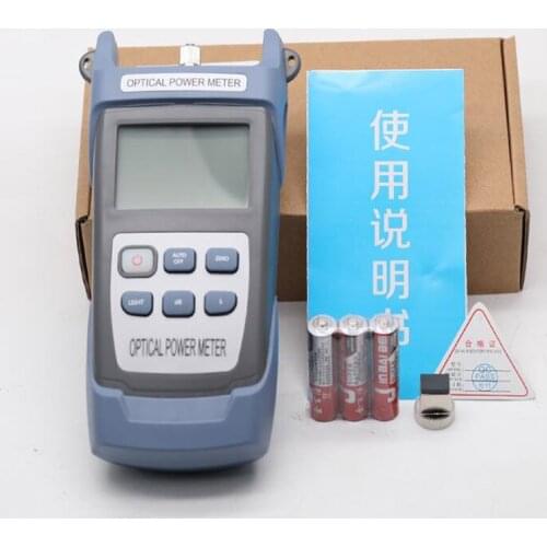 Mini Fiber Optical Power Meter -70~+10dBm FC SC Connector Medidor de energia de fibra optica