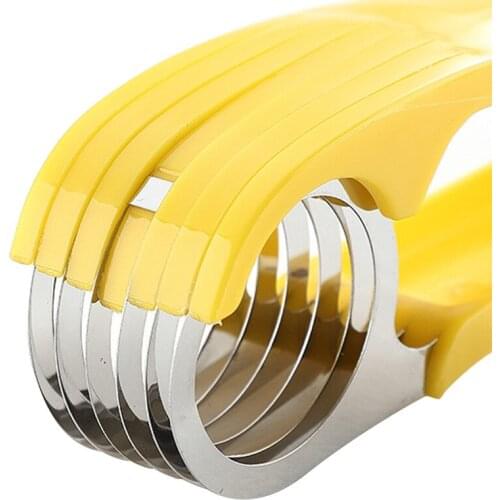 Multi-function Cutter Stainless Steel Banana Slicer Fruit Sausage Cutter STTA889