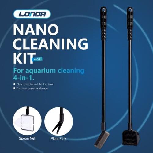 LONDA Desktop Fish Tank Feeder Automatic Intelligent Timing Feeding Mini Aquarium Feeder