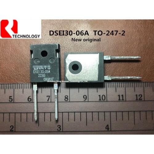 New Original DSEI30-06A DSEI 30-06A DSEI30 600V/37A TO-247. Fast RecoveryEpitaxial Diode (FRED)