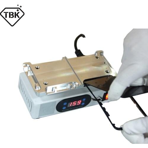 TBK988D LCD Frame Remover Separator Middle Frame Bezel Dismantle Separating Machine For iPhone X XR XS Xs Max Stents Separation