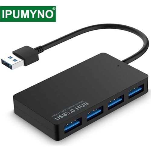 USB C HUB Type c 3.1 3.0 HUB USB 4 Port with power adapter for xiaomi macbook air pro Laptop PC computer accessories splitter