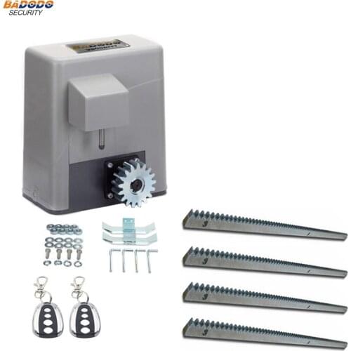 AC 110~240V 600KG heavy duty Automatic Sliding Gate door Opener Operator Motor drive closer with metal rack for home security