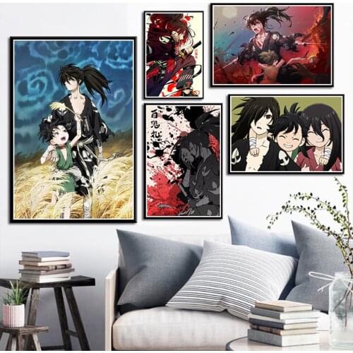 Japan Anime Dororo Posters and Prints Canvas Painting Pictures For Kids Room Home Decoration Wall Art
