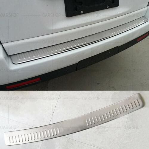 Fit For Range Rover Sport 2006-2013 Car Rear Trunk Bumper Protector Sill Plate Guard 1pcs