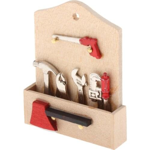 1:12 Dollhouse Mini Work Tools Model Realistic Furniture Decor Accessories