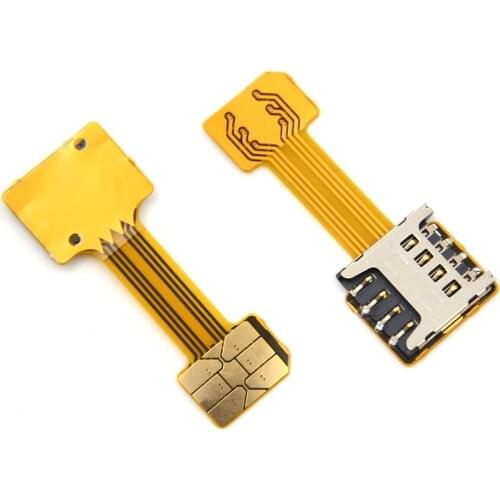 Hybrid Double Dual Sim Card Adapter Micro SD Nano Sim Extension Adapter For Xiaomi/Redmi For Samsung/Huawei