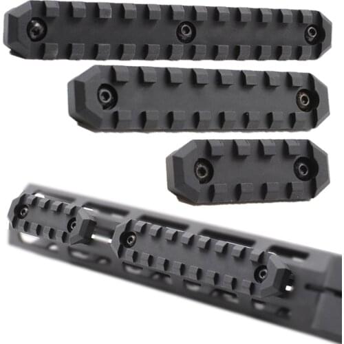 5/9/13 Slots M-lok Section Mount Suit 20mm Picatinny Weaver Rail Base for Rifle Tactical Hunting