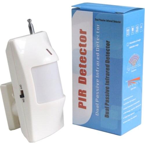 5 PCS) Wireless PIR Motion Sensor Detector for Home Security Alarm System 433 MHz DIY with Wall Mount Kit USA For Free Shipping