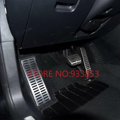 STYO Stainless Steel car pedal For LHD VW Golf 5 6 MK5 MK6 Octavia Jetta MK5 Scirocco