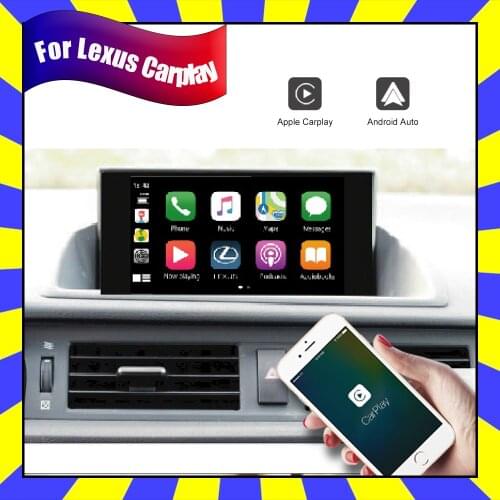 Wireless Apple CarPlay Android Auto Car Upgrade Screen For Lexus CT200h F Sport 2017 2018 2019 CT 200H Audio GPS Navi Head Unit